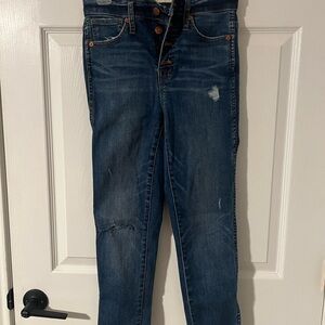 Madewell Blue Skinny Jeans Classic Style